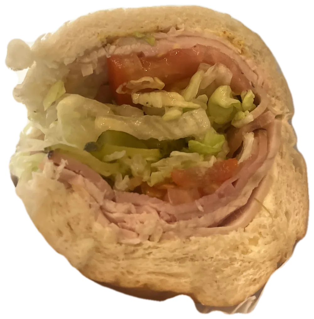 The Budget Italian, photographed in cross-section.