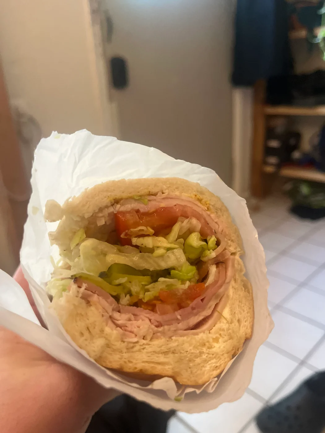 The original photograph of The Budget Italian.