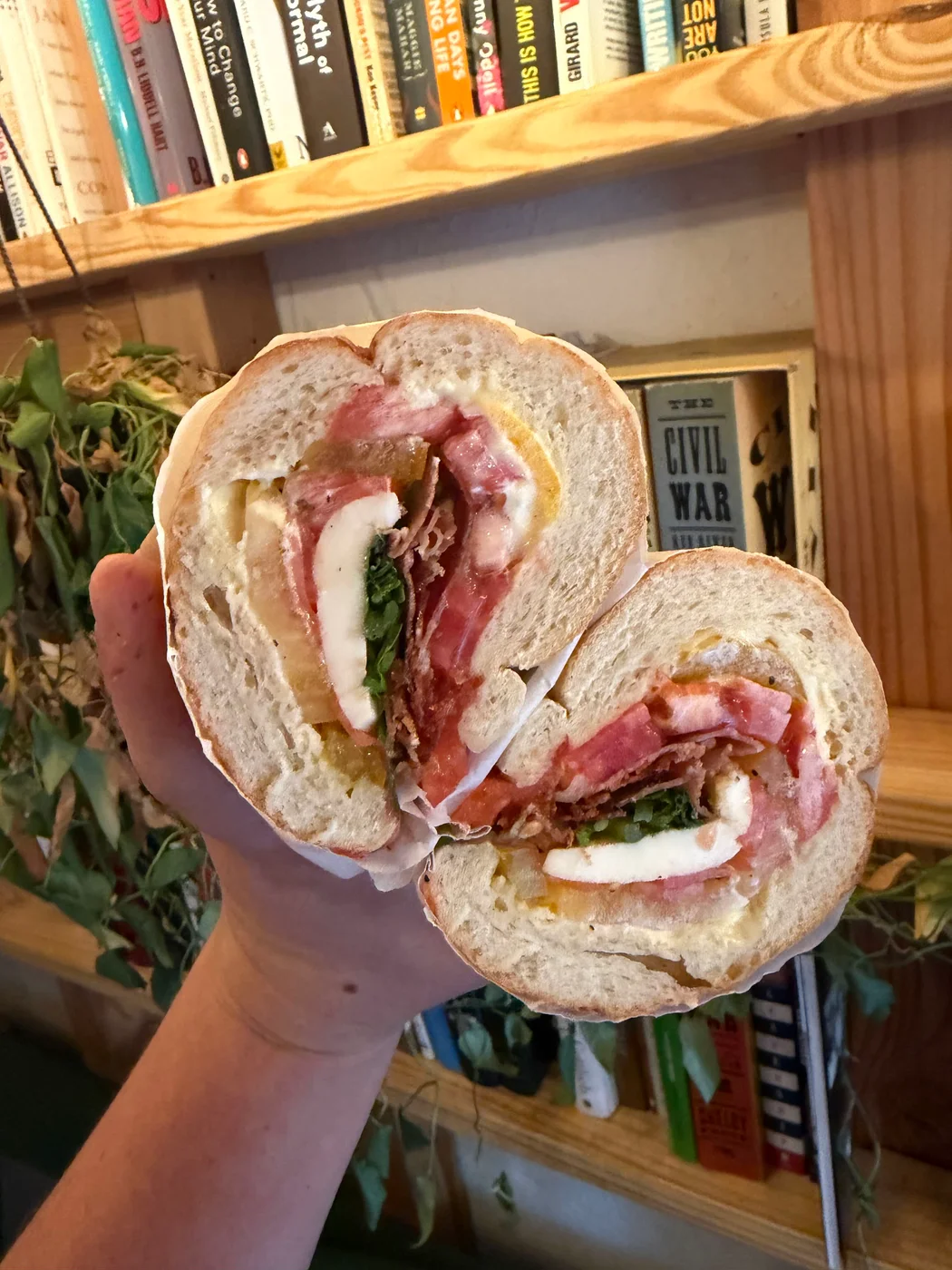The original photograph of The Dream Tomato Sandwich.