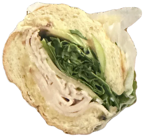 The Staple, photographed in cross-section.